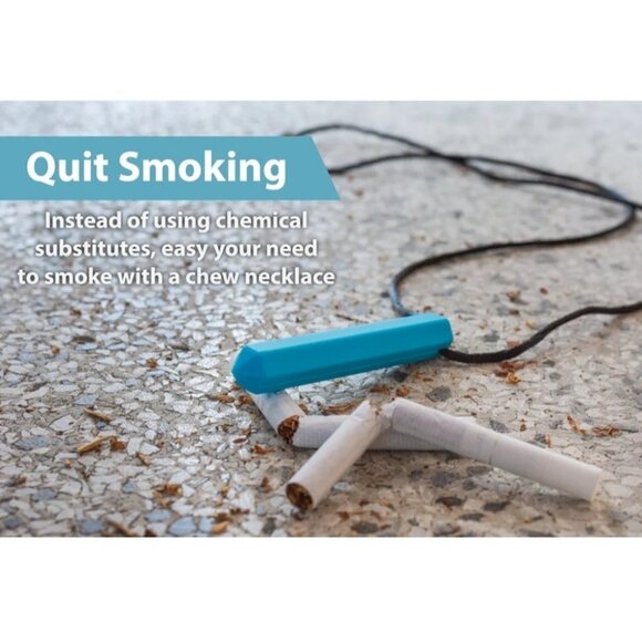 Set Of 3 Chew Chew Sensory Necklaces – Biting, Thumb Sucking, Smoking, Over Eat - Picture 7 of 10